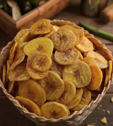 Crispy dried banana 1