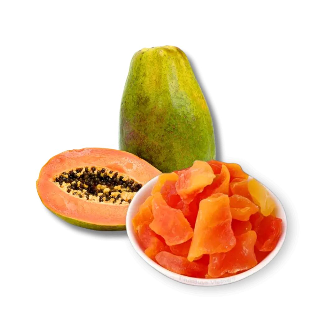 Soft dried papaya 4