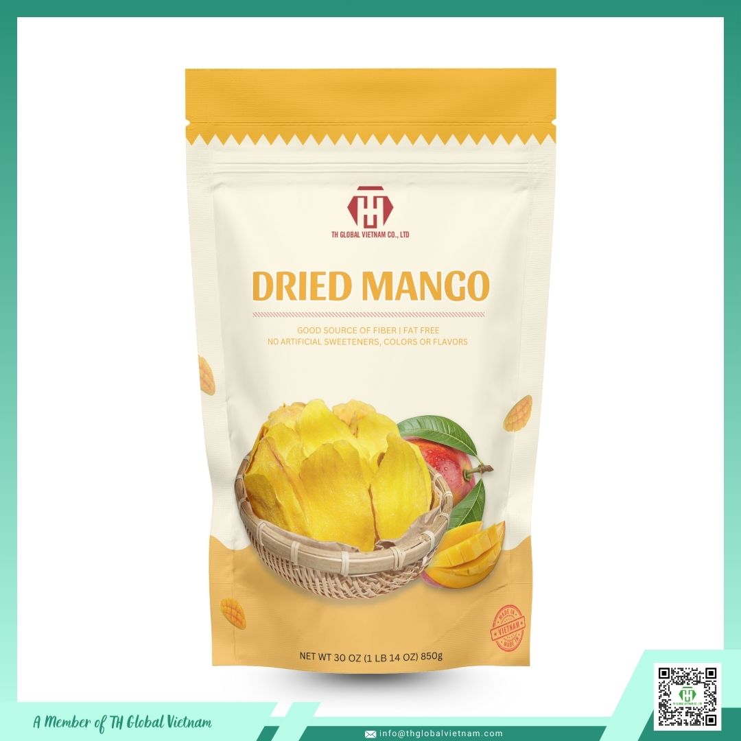 Dried mango in use