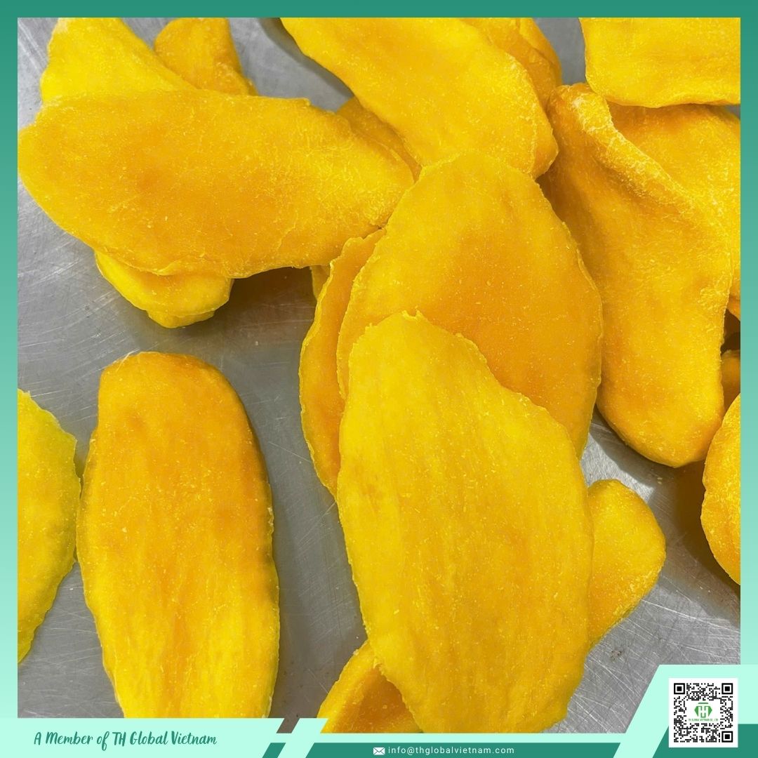 Premium Vietnamese soft dried mango slices