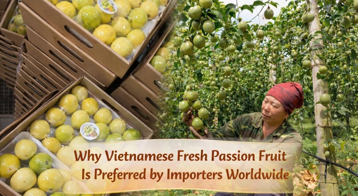 vietnamese fresh passion fruit